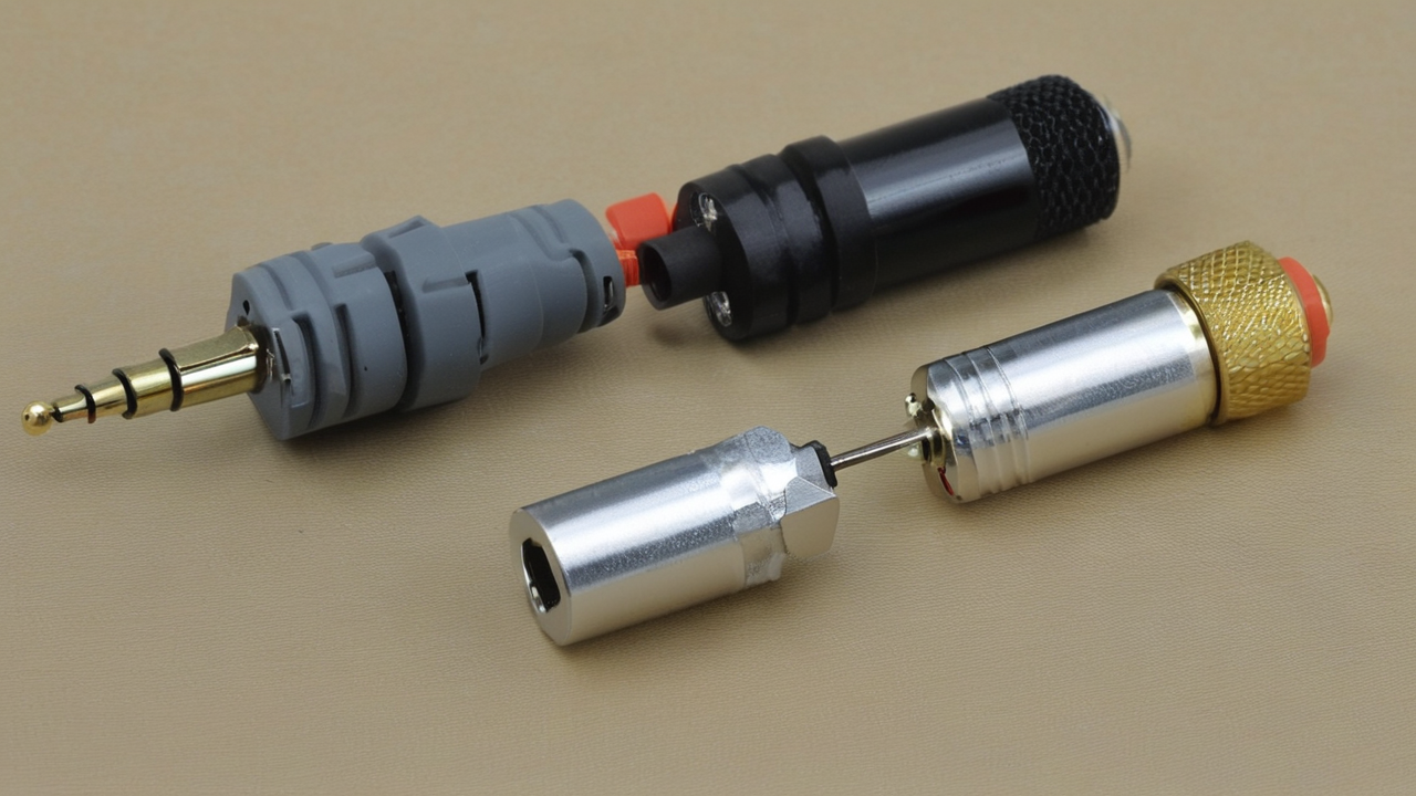 Adapter jack 6.3mm do 3.5mm pozłacany