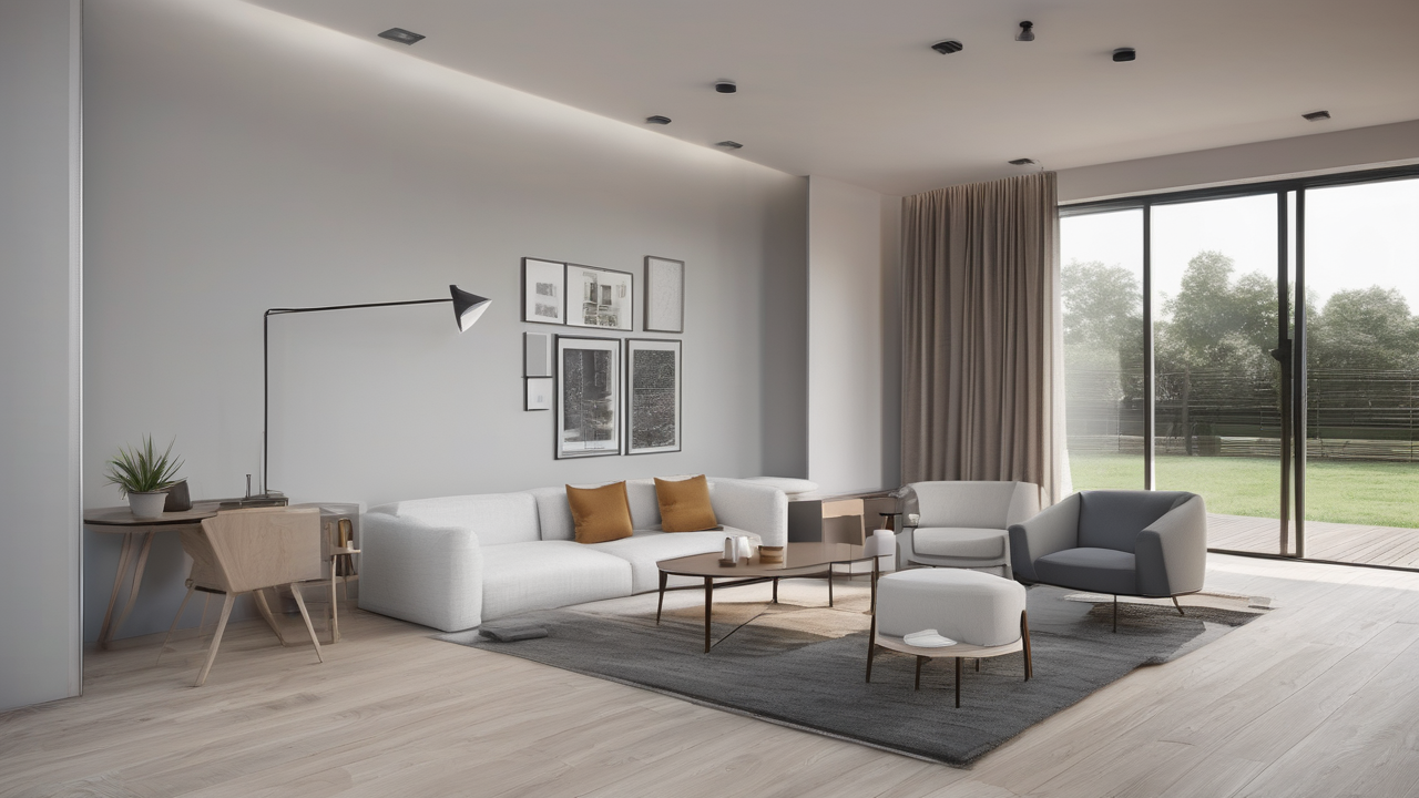 Nowoczesne słuchawki ułożone na minimalistycznym tle z delikatnym oświetleniem akcentującym ich design
