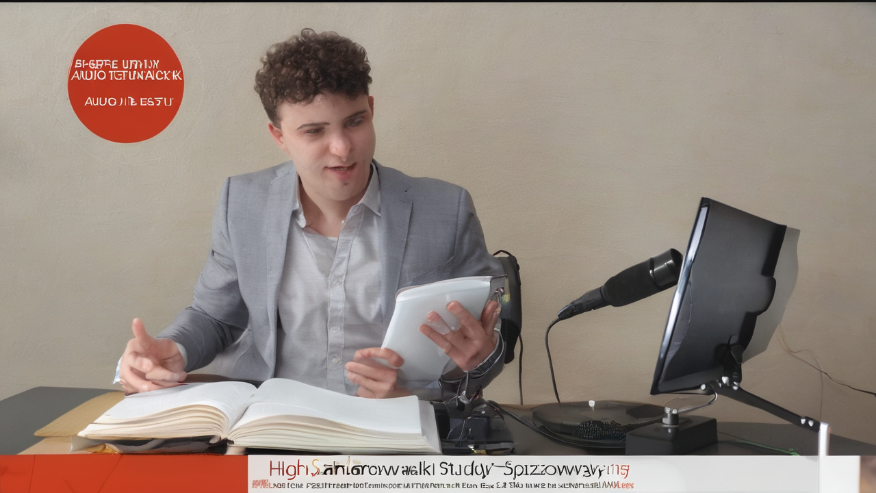 Profesjonalne słuchawki studyjne na tle sprzętu audio w studiu nagraniowym